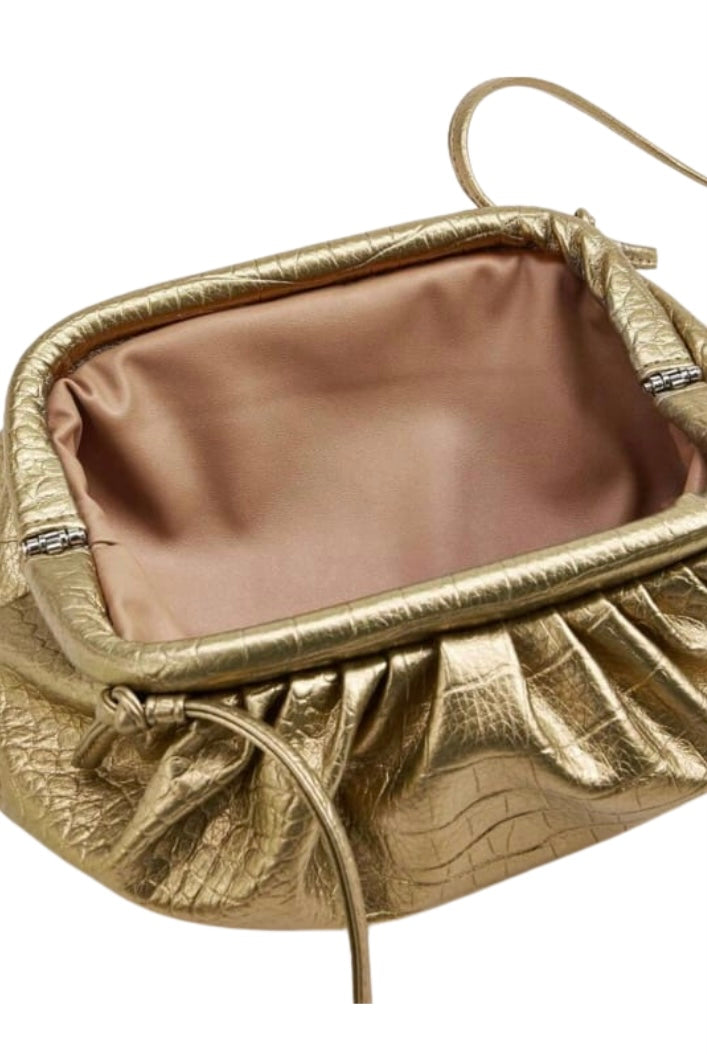 Crocodile Embossed Brand New Clutch Bag