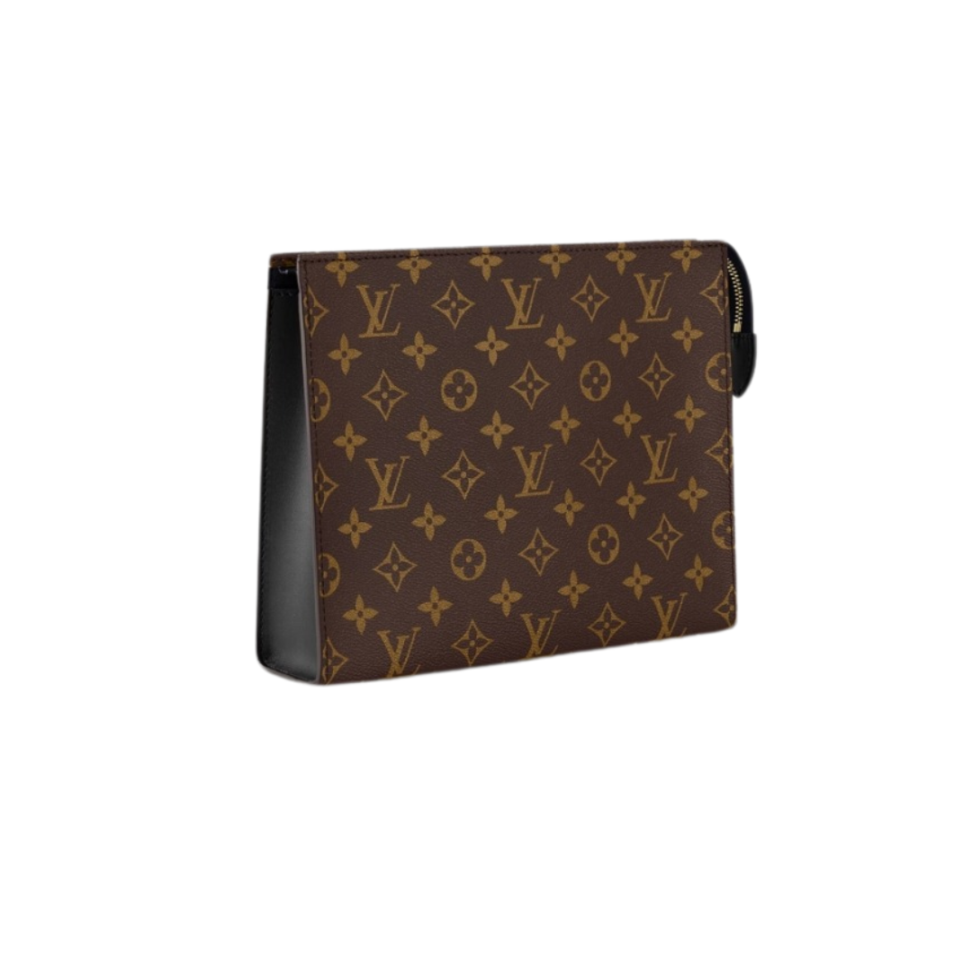 LV Brand New Pouchette Toilette Brown