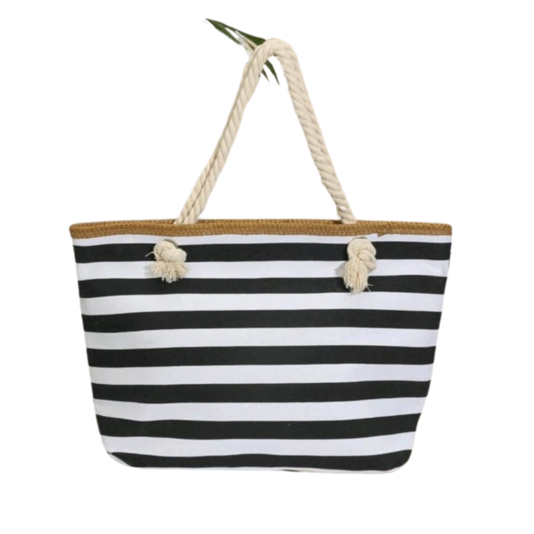 Stripped Brand New Tote Bag