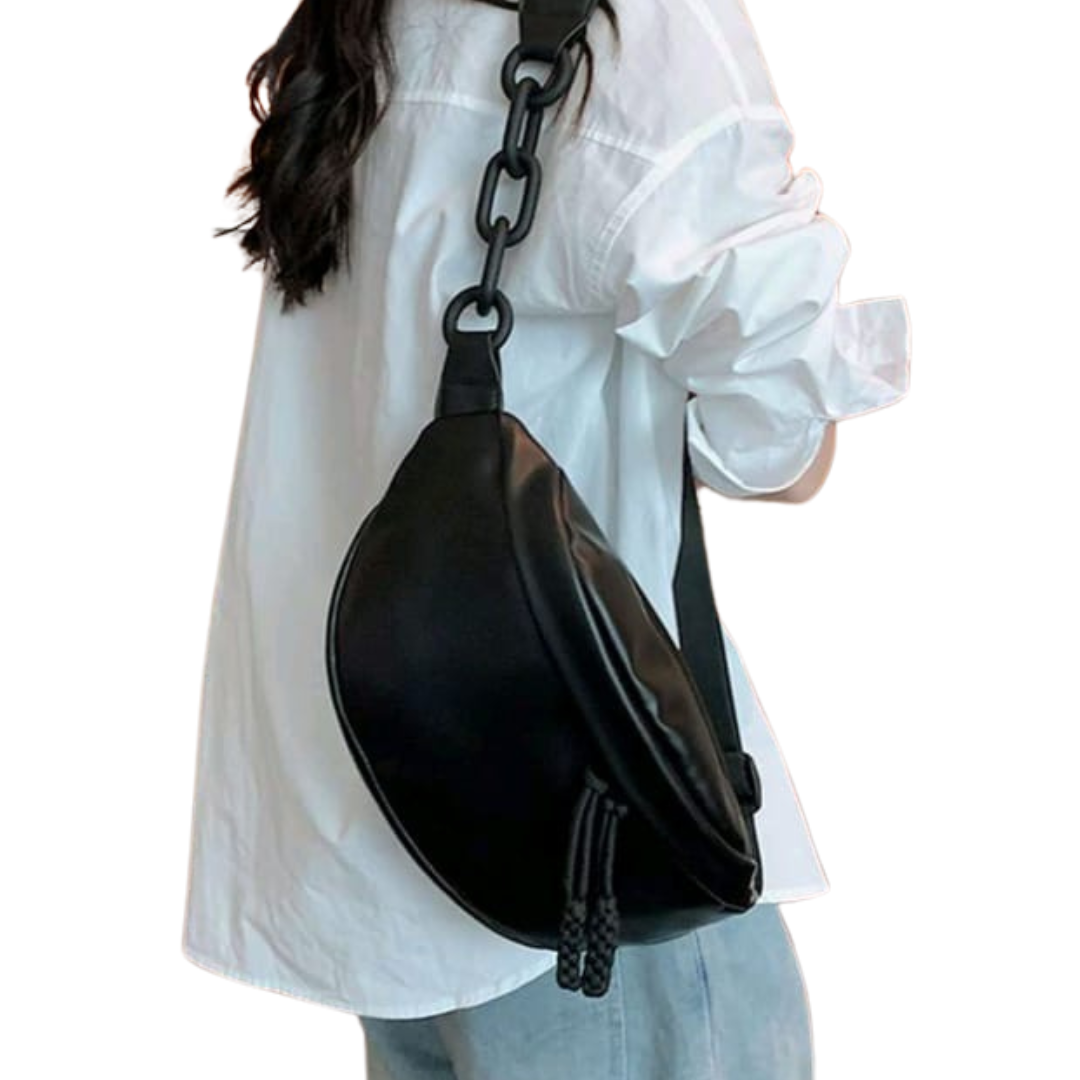 Large Capacity Brand New Black Fitness Waist Bag