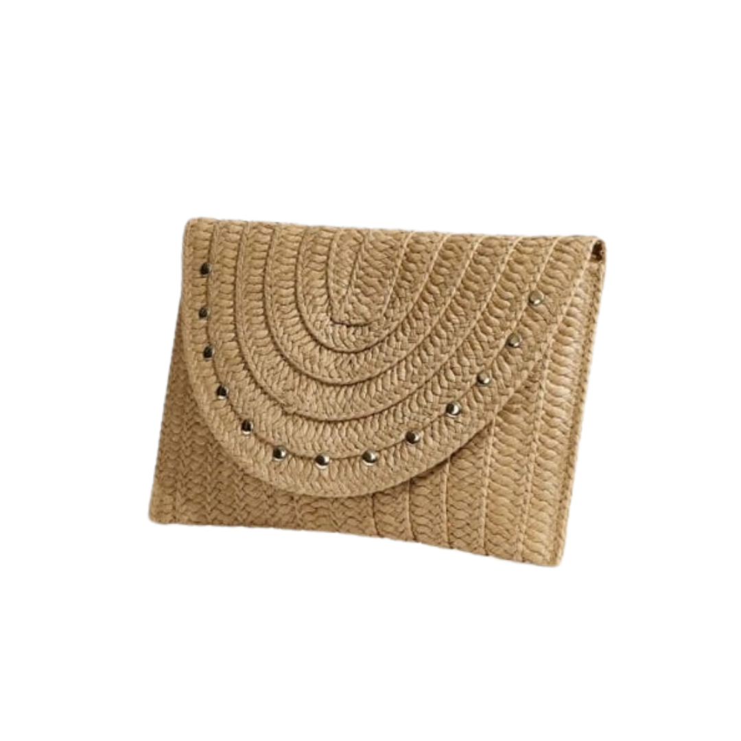 Sudded Brand New Straw Bag