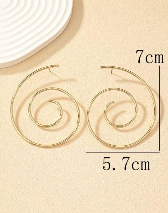 Brand New Spiral Earings