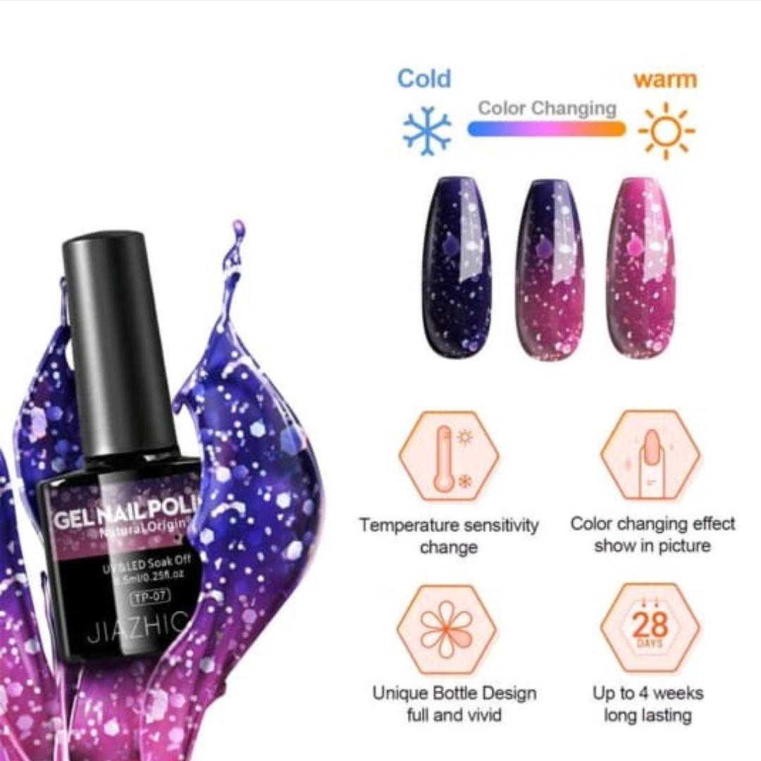 Temprature Color Changing Nail Gel