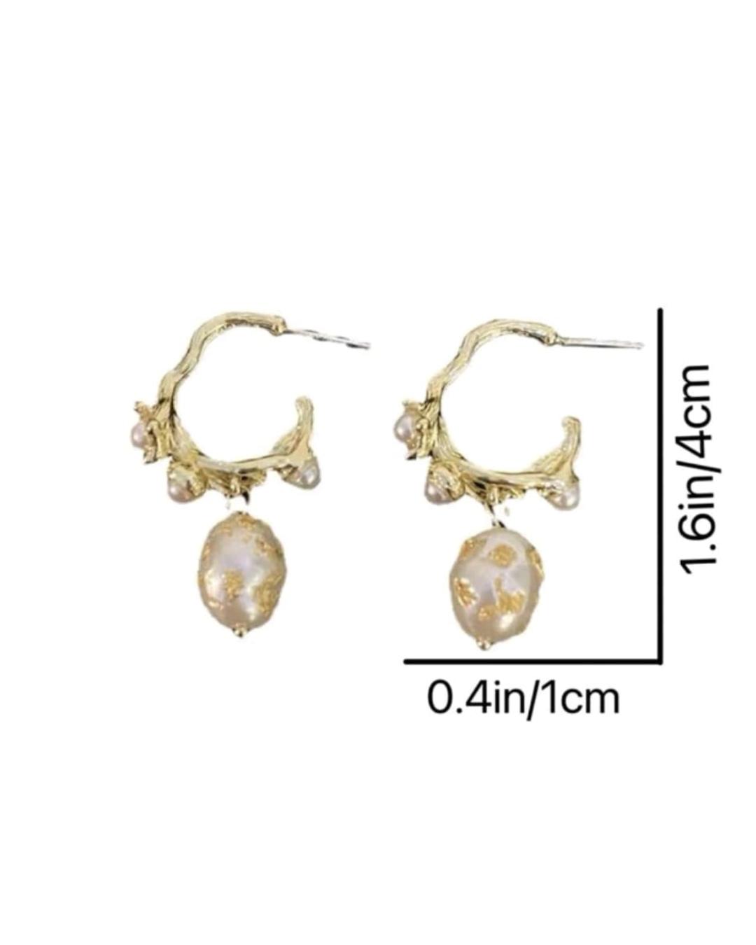 Vintage Luxurious Pearl Earrings