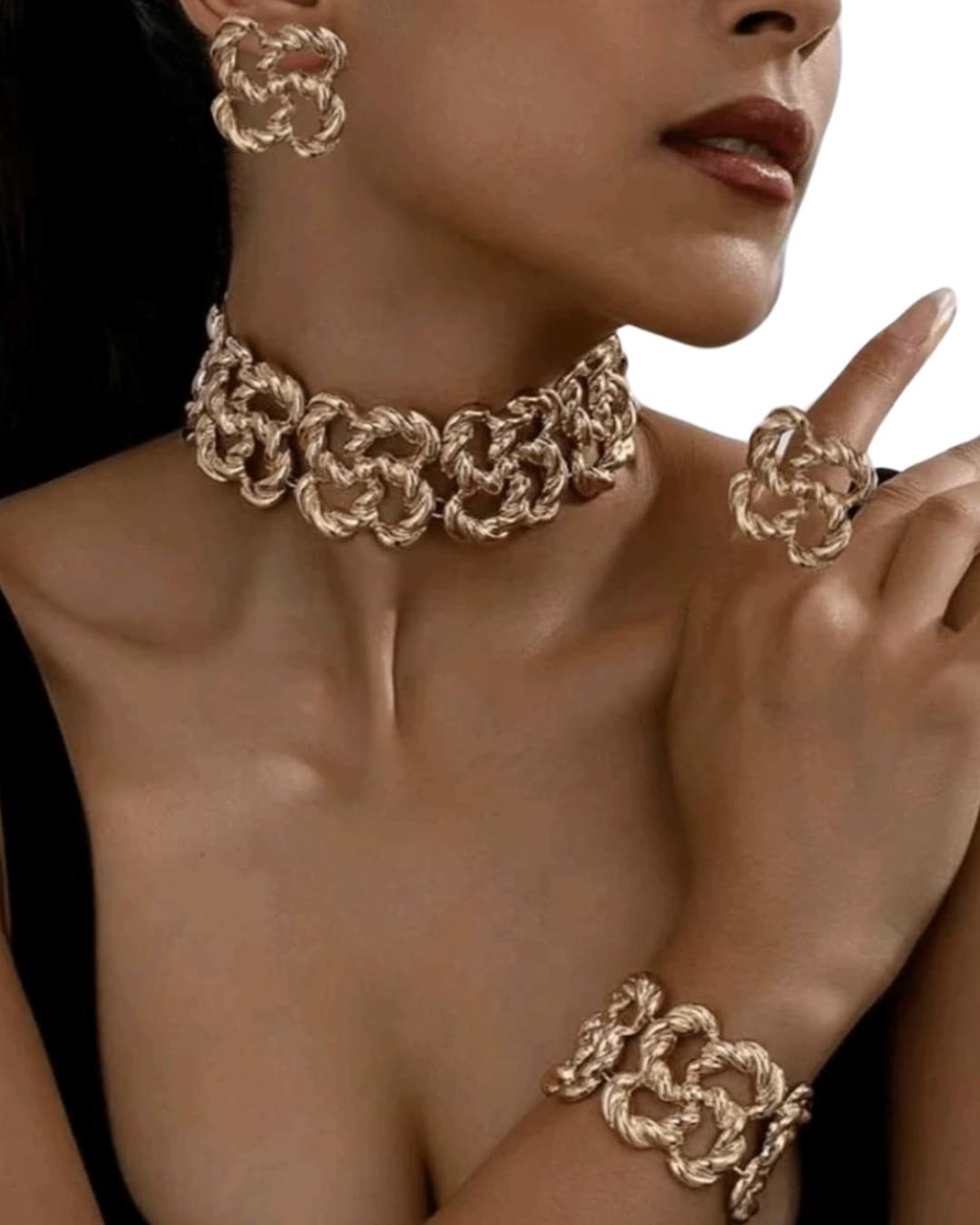 5pcs Fashion Jewelry Set