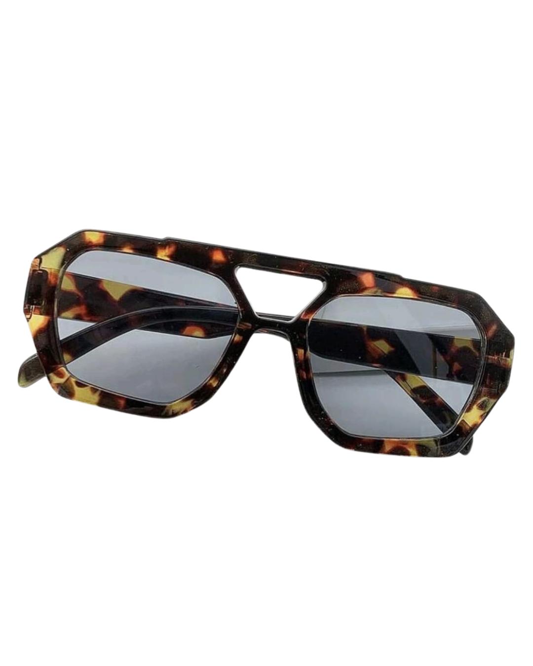 Asymmetrical Double Beam Y2K Women Glasses