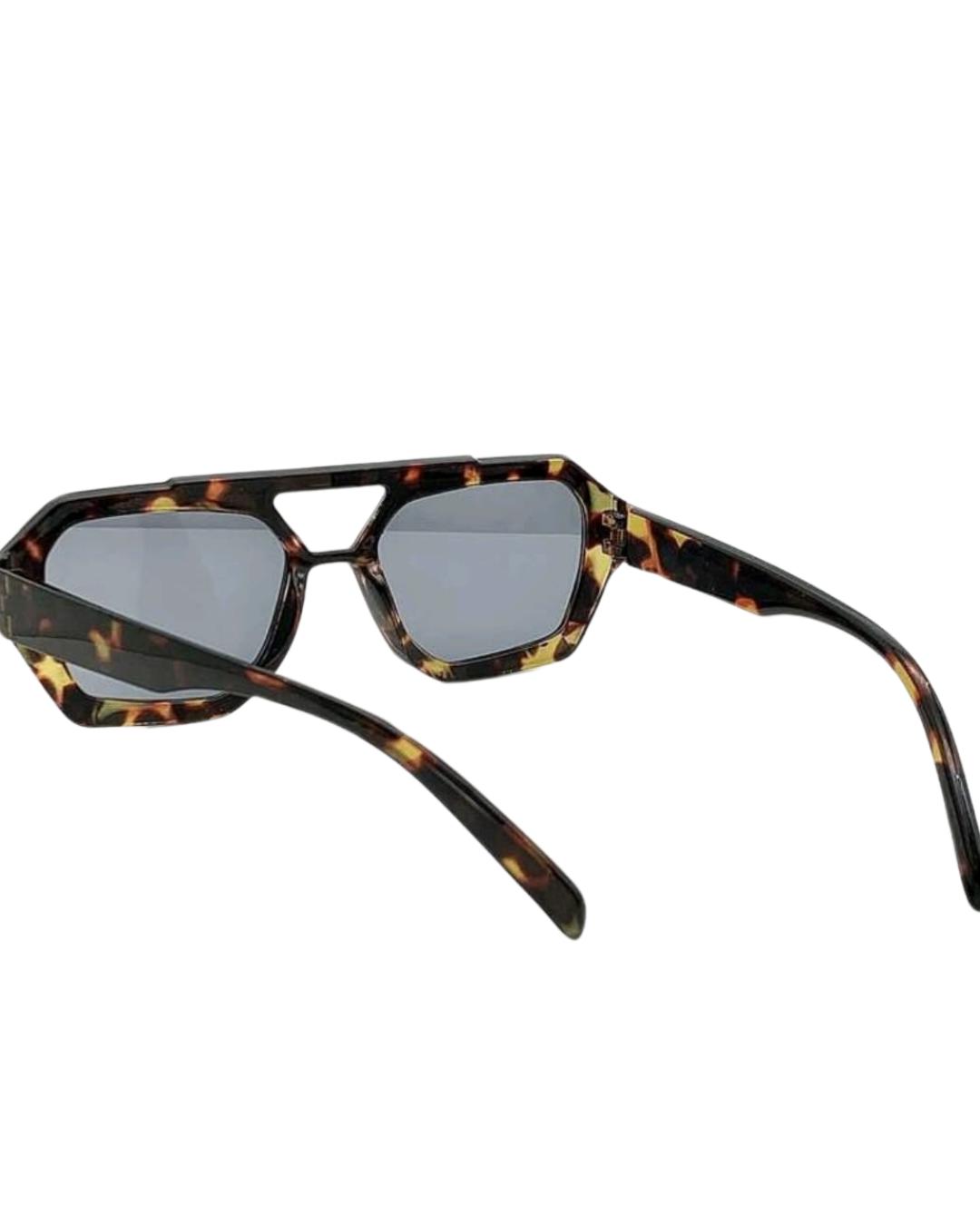 Asymmetrical Double Beam Y2K Women Glasses