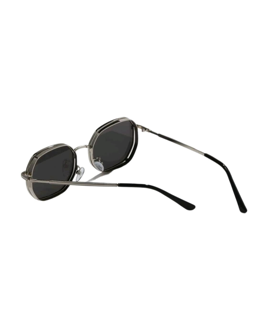 Men Metal Geometric Glasses