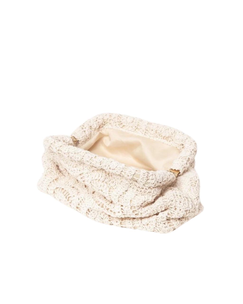 Hollow Pattern Woven Bag