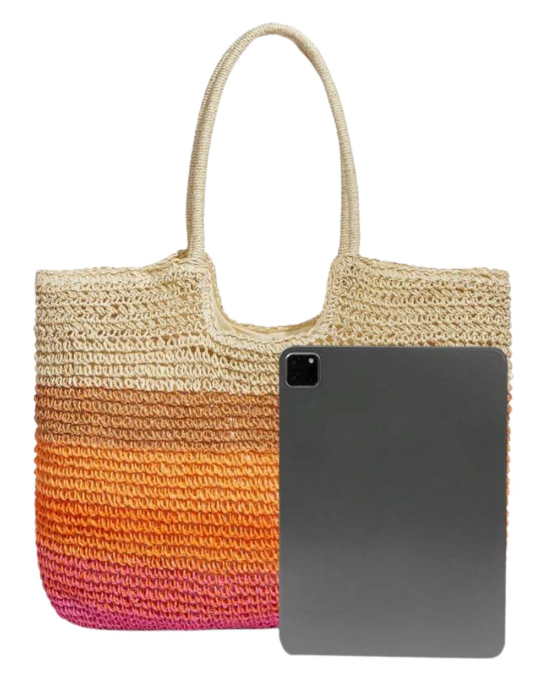 Casual Minimalist Straw Bag