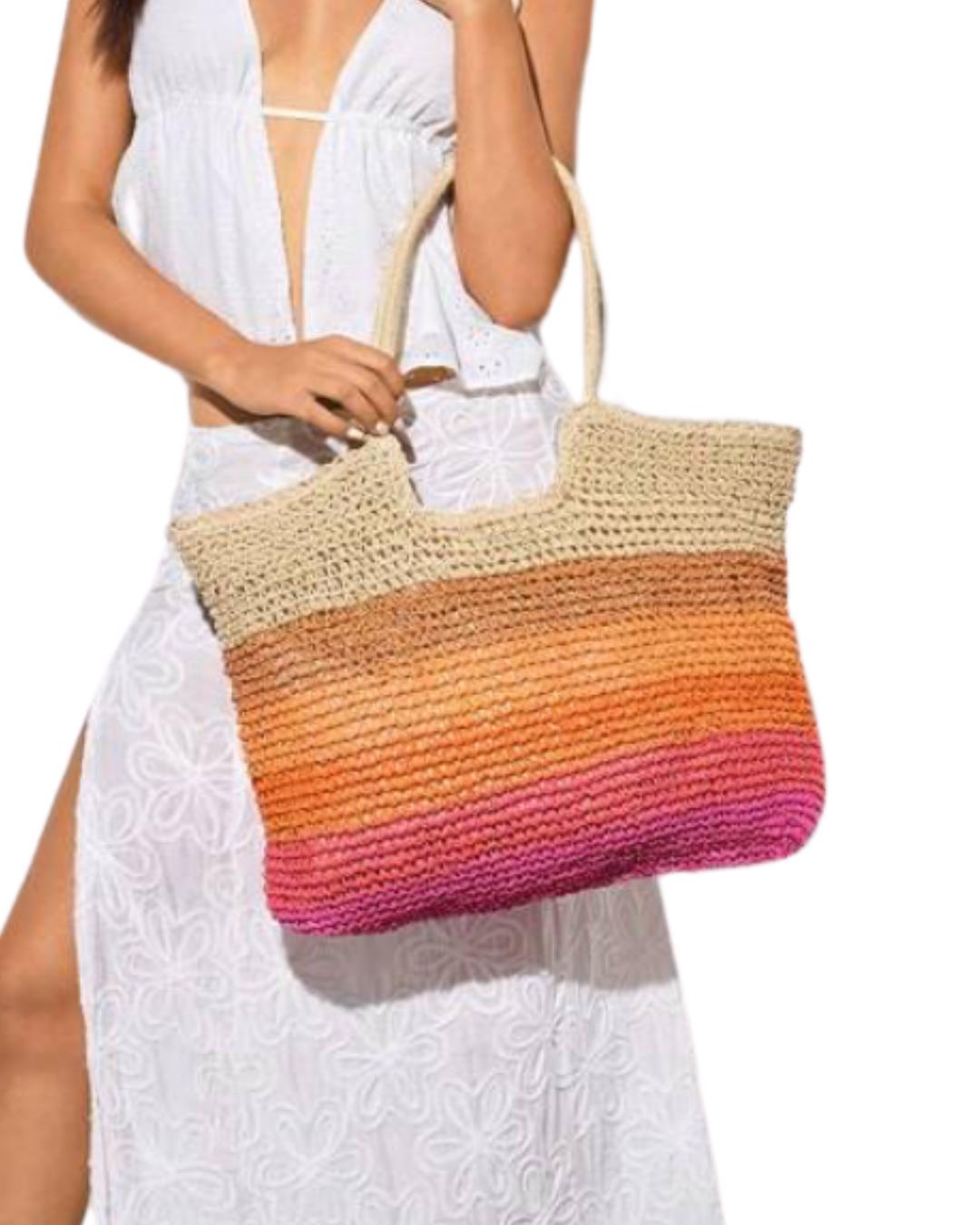 Casual Minimalist Straw Bag