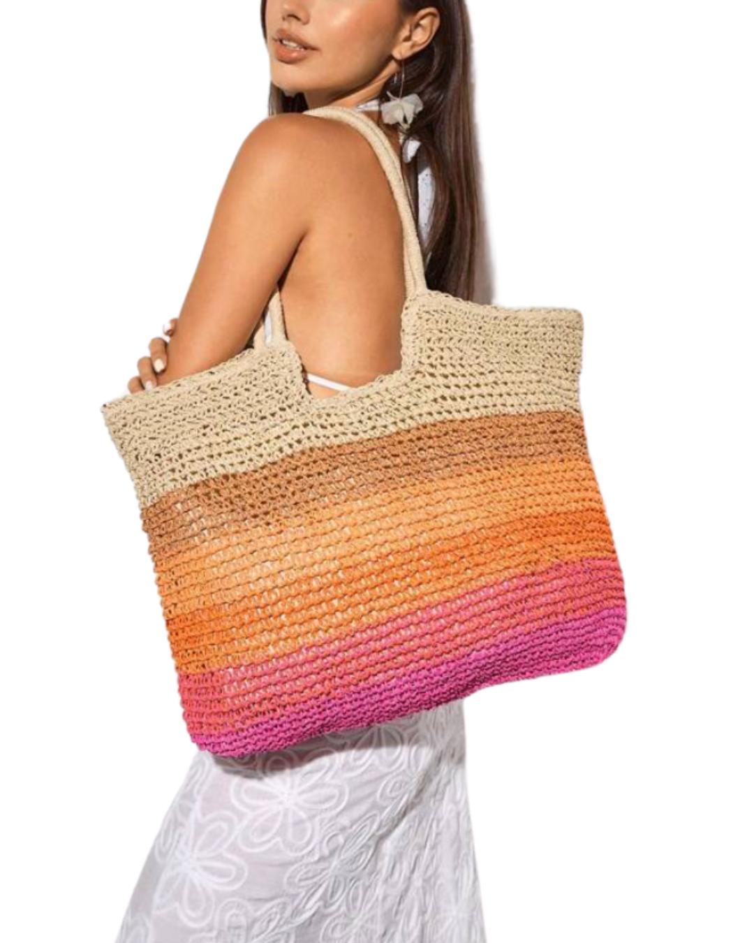 Casual Minimalist Straw Bag