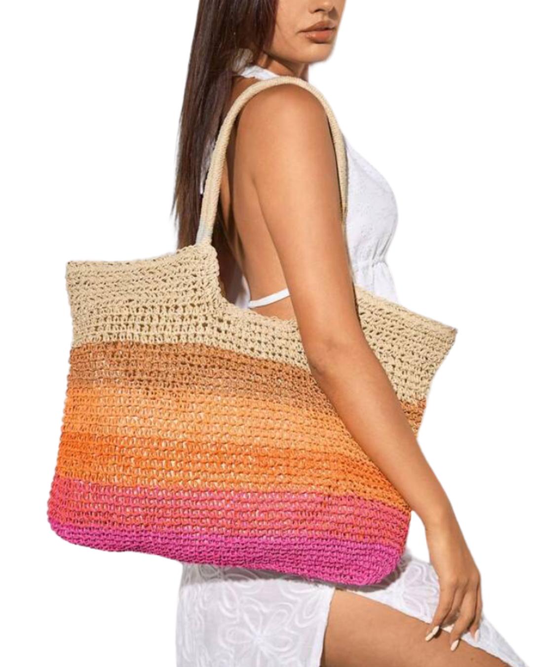 Casual Minimalist Straw Bag