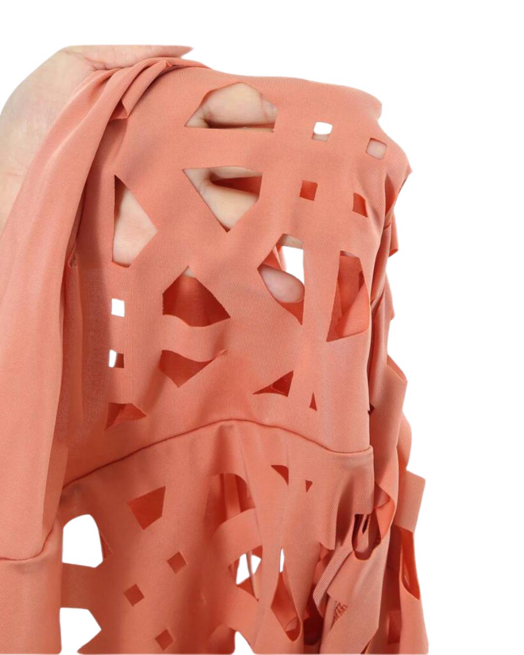 3pcs Set V-Neck Hollow High-End Elegant Pants Burnout Craftsmanship Sleeveless Women Bikini Summer