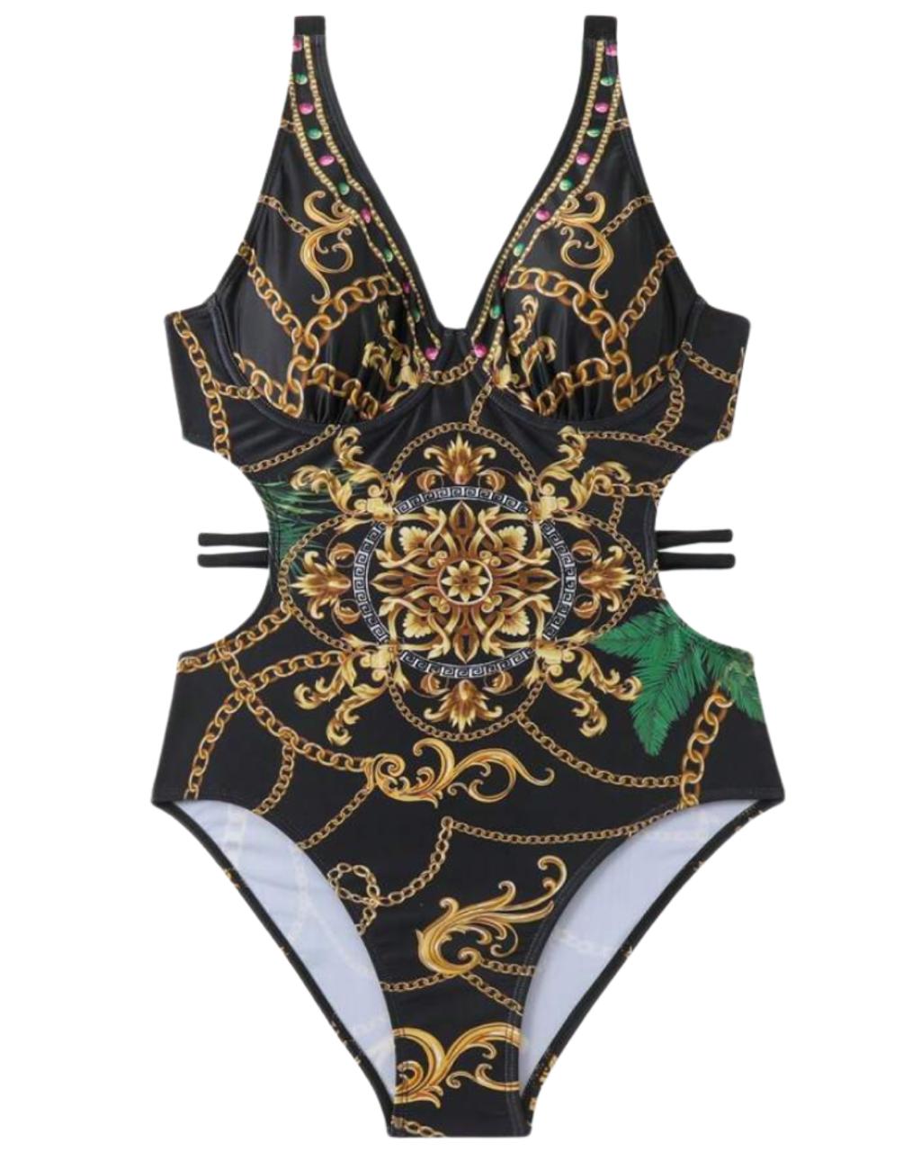Summer Beach Ladies' One-Piece Swimsuit