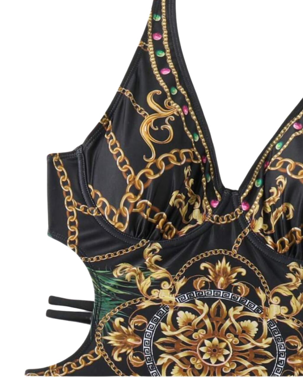 Summer Beach Ladies' One-Piece Swimsuit