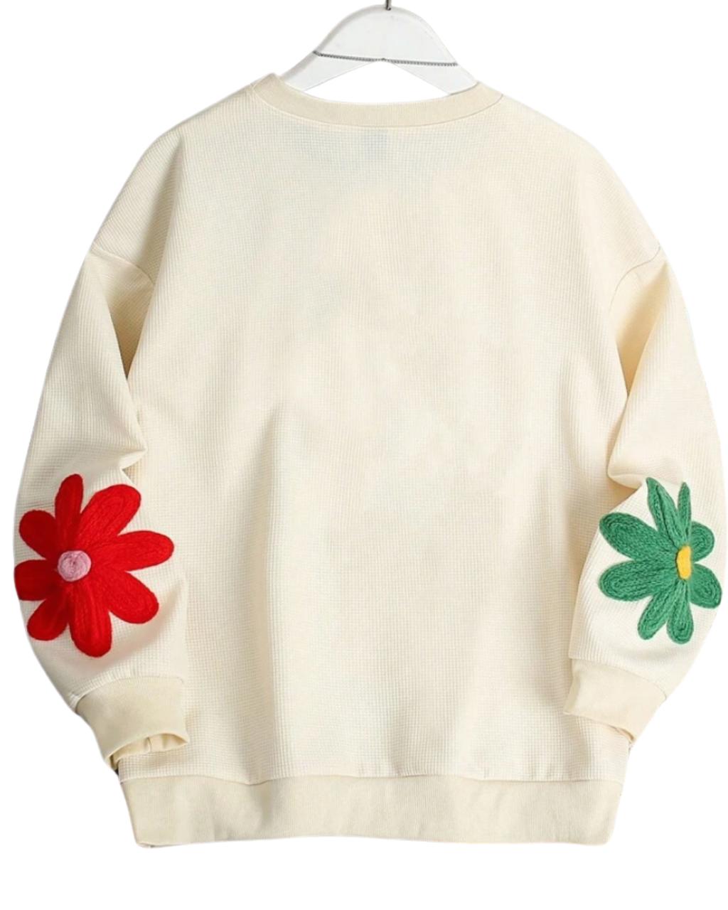 Women's Crew Neck Basic Sweatshirt