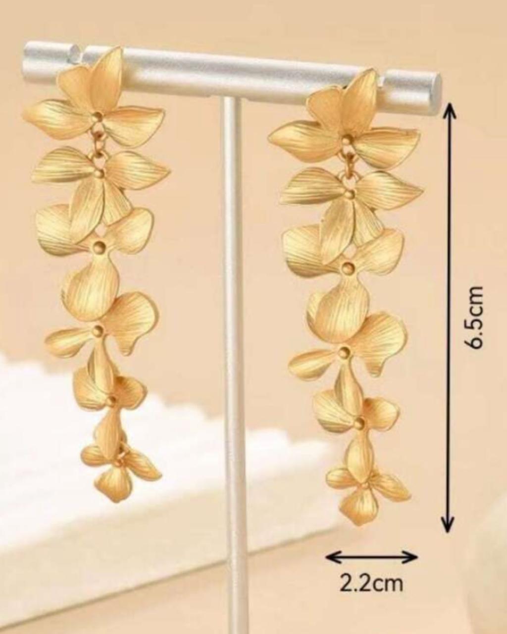 Lilac Flower Earrings