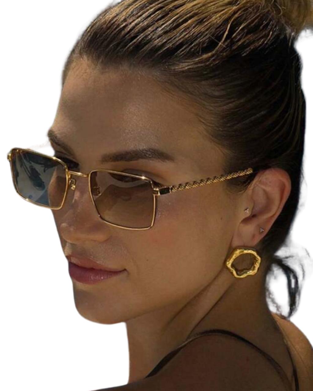 Unique Twisted Leg Fashion Glasses