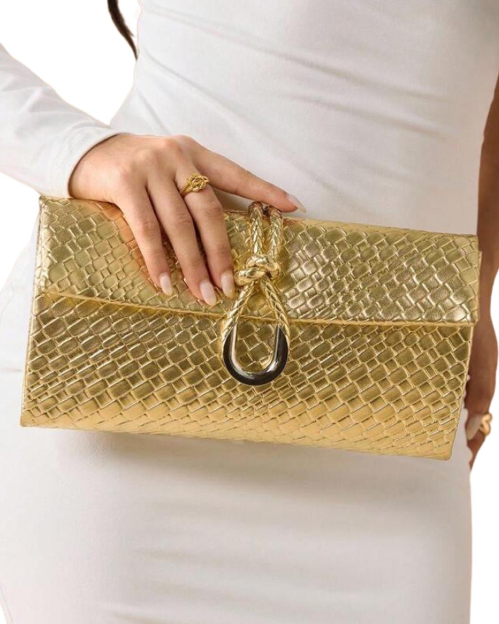 Classic Gold Clutch