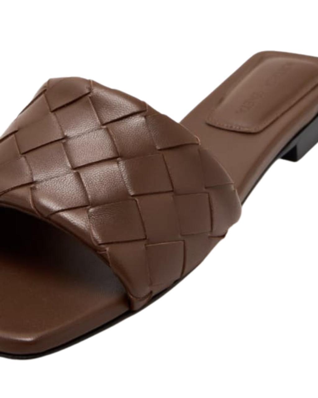 Bottega Veneta Parco Flat Mules