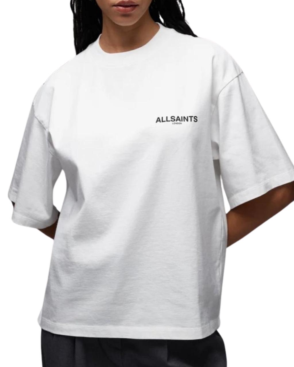 AllSaints Swoop Amelie Back Graphic T-shirt