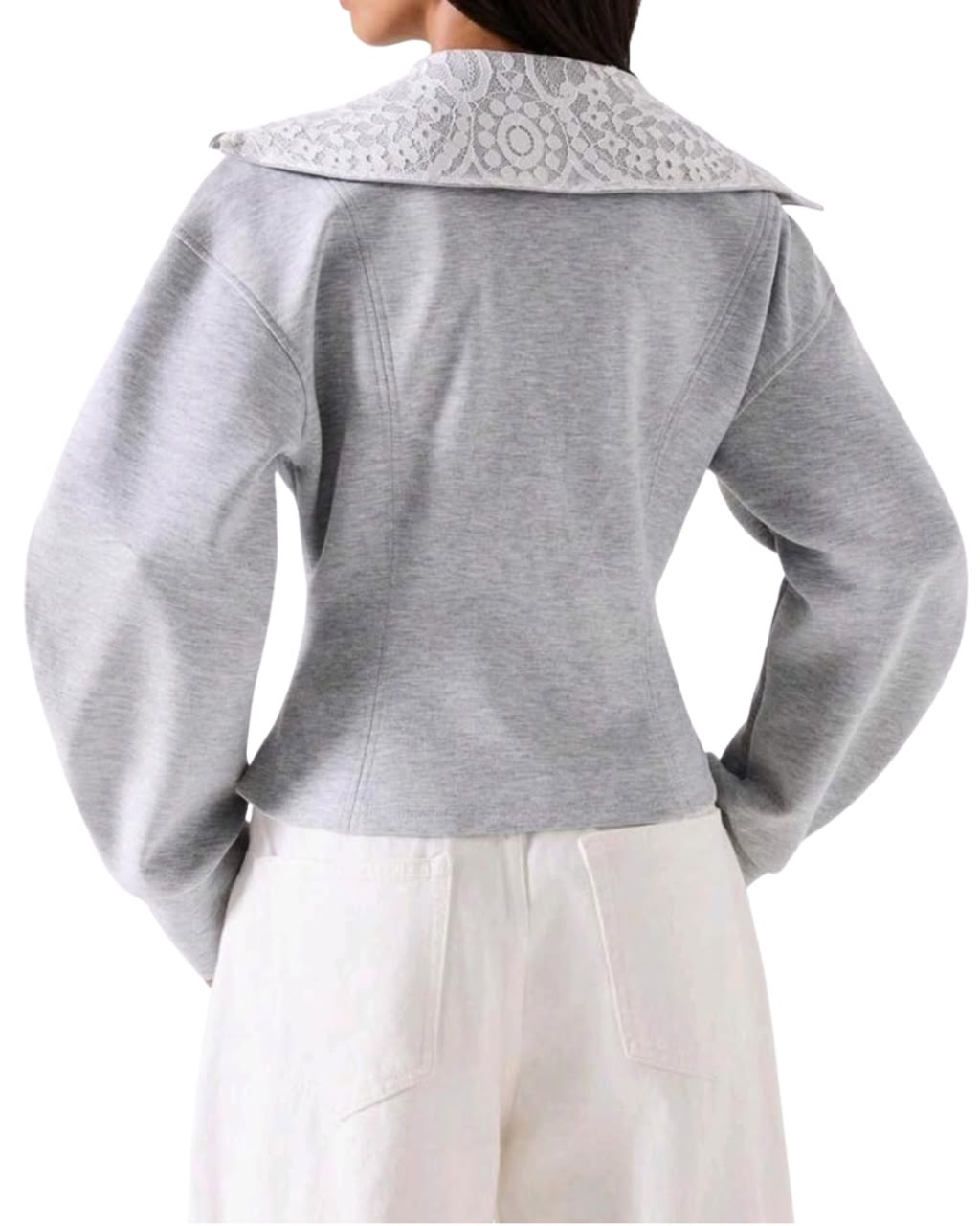 Women's Drop Shoulder Casual Regular Fit Jacket