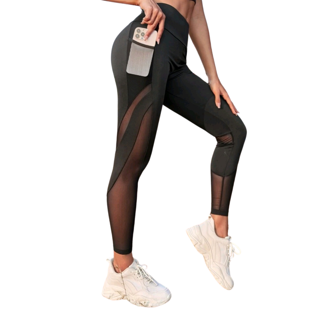 Shein Brand New Leggings with Phone Pocket