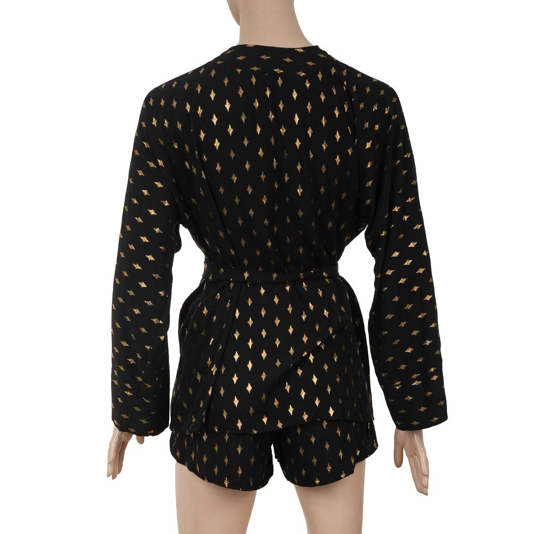 3 Pieces Gold x Black Set - mymadstore.com