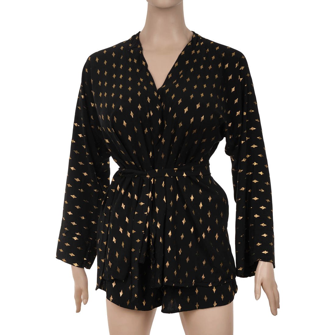 3 Pieces Gold x Black Set - mymadstore.com