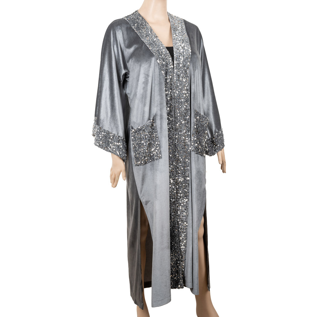 Ola Azzam Brand New Kaftan with Sequin and Pockets