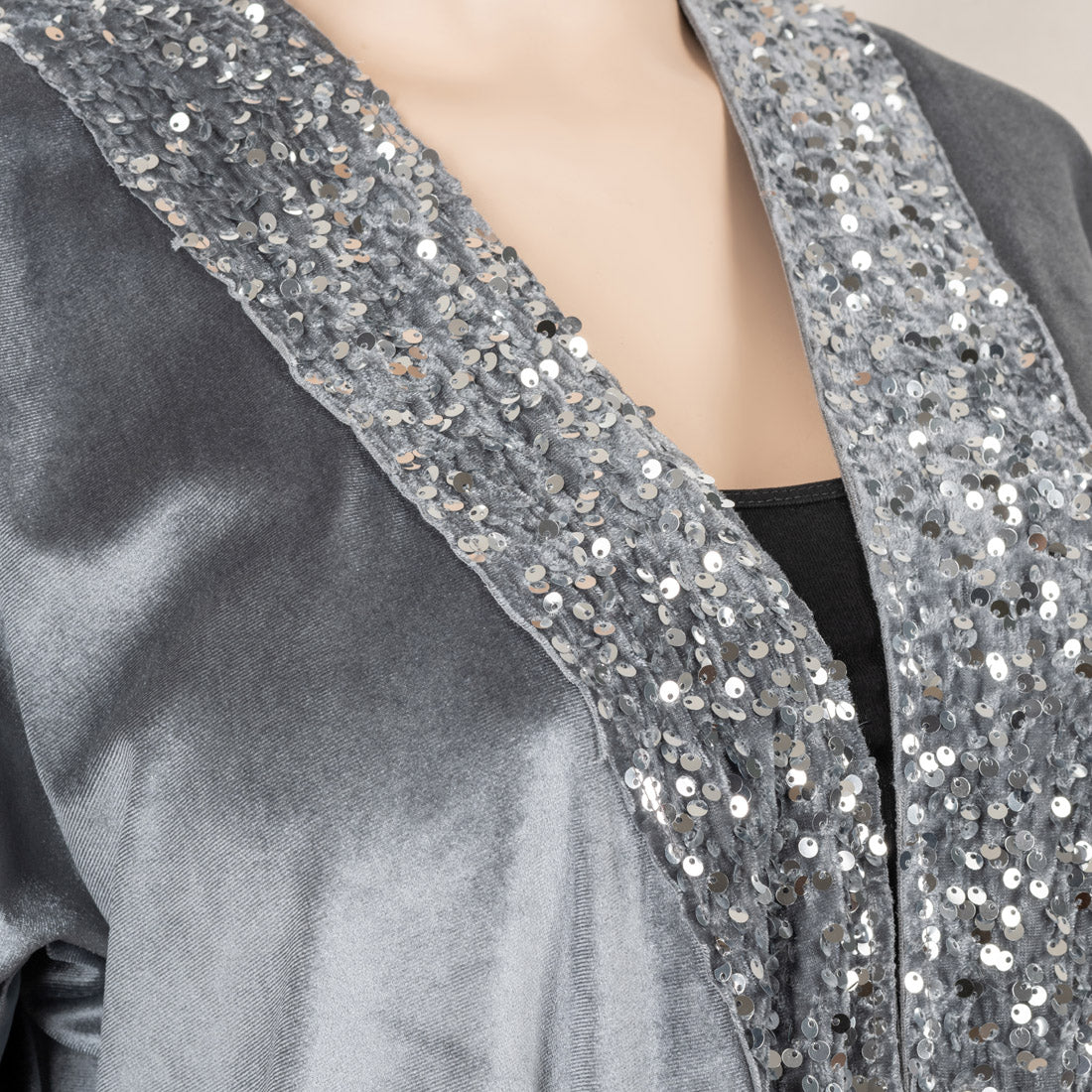 Ola Azzam Brand New Kaftan with Sequin and Pockets