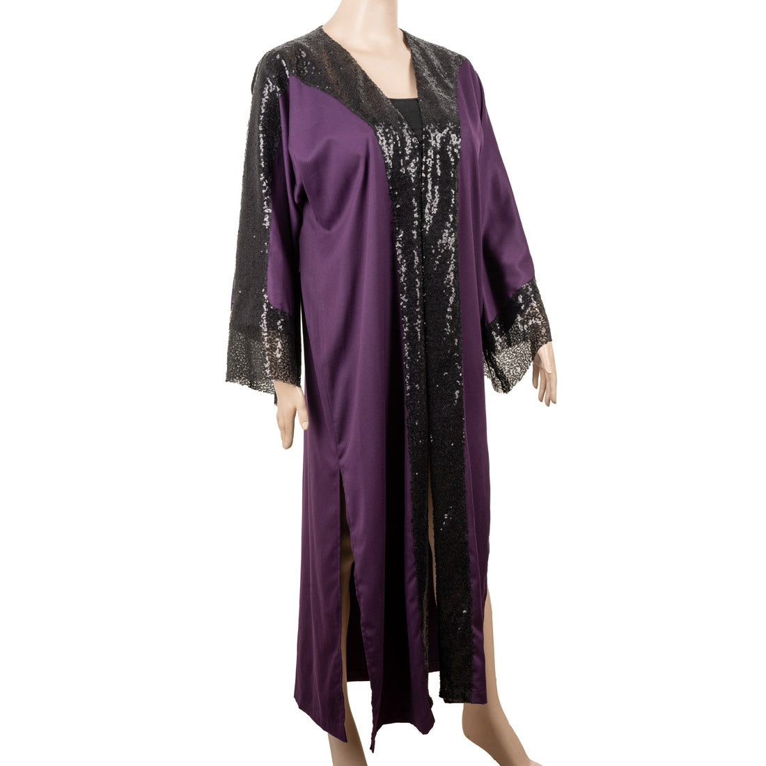 Ola Azzam Brand New Velvet Kaftan with Sequin