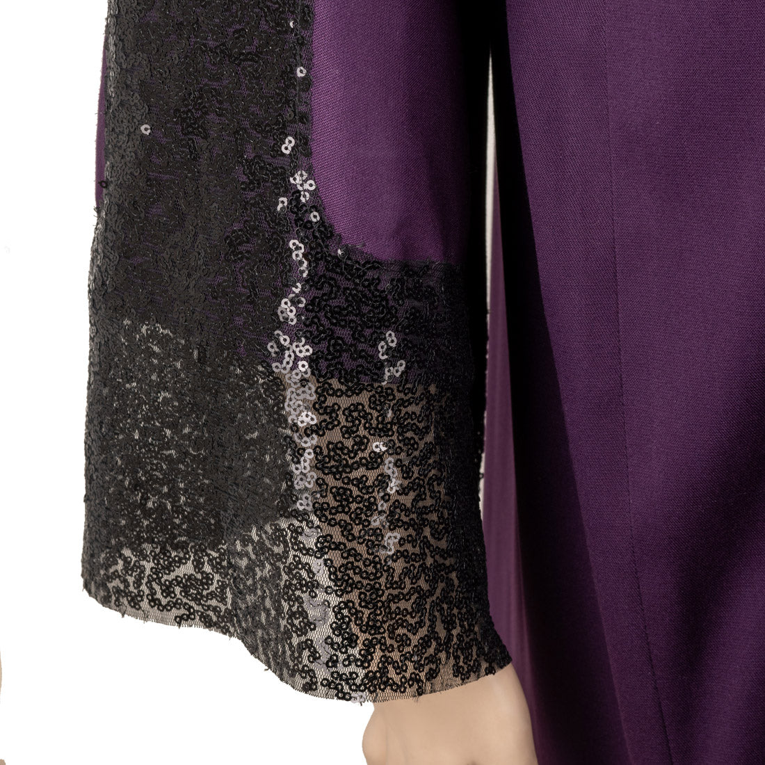 Ola Azzam Brand New Velvet Kaftan with Sequin