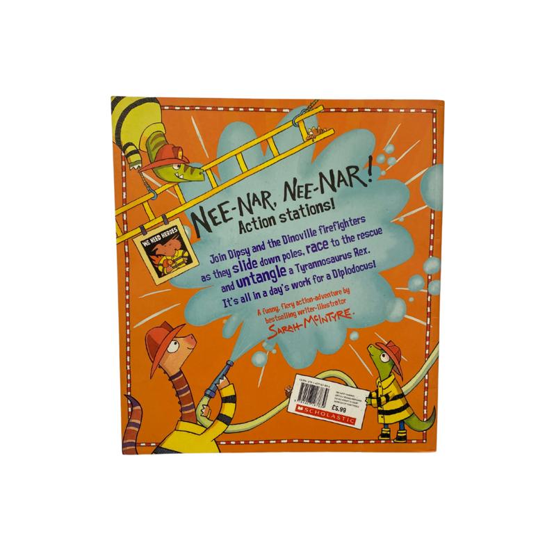 Dinosaur Fire Fighter Book - mymadstore.com