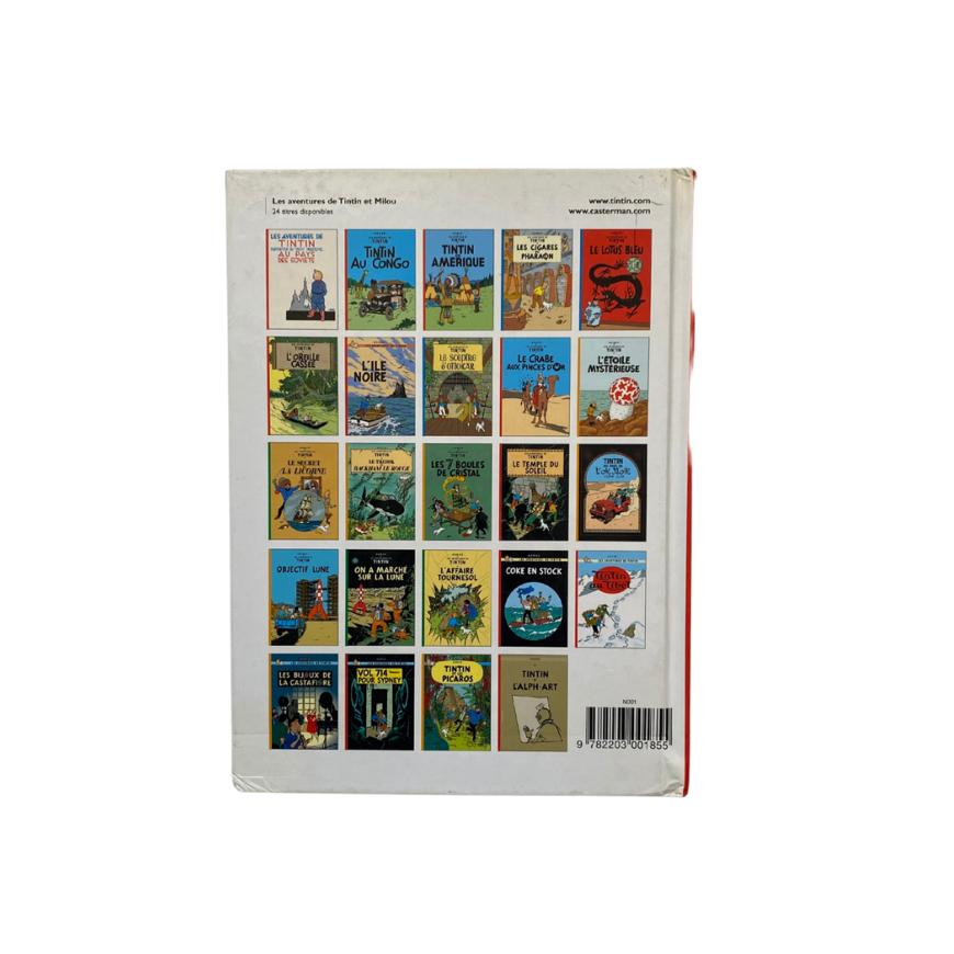 LE Crabe Aux Pinces D'or Book - mymadstore.com