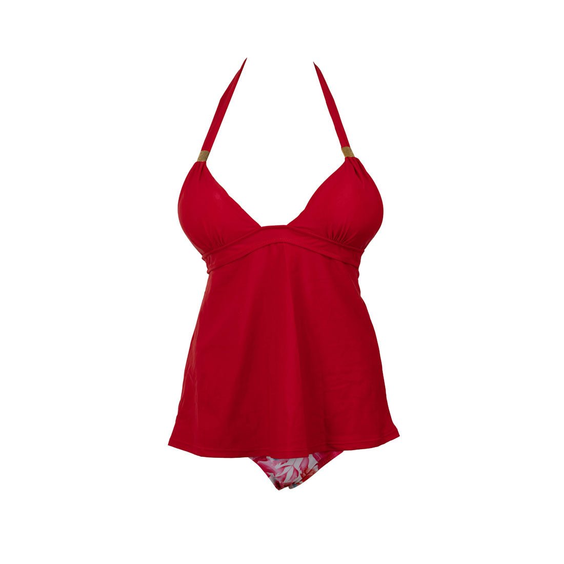 Red Tankini Brand New Swimwear - mymadstore.com