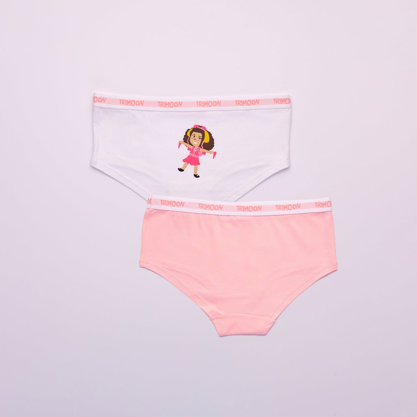 Trimoon Pack of 2 Brand New Hipsters For Girls - Lila Flies - mymadstore.com