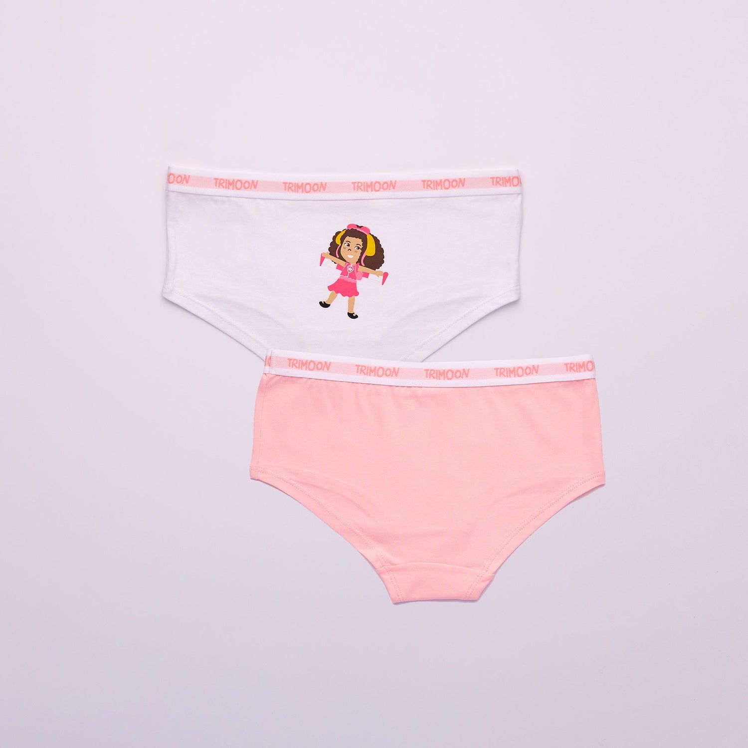 Trimoon Pack of 2 Brand New Hipsters For Girls - Lila Flies - mymadstore.com