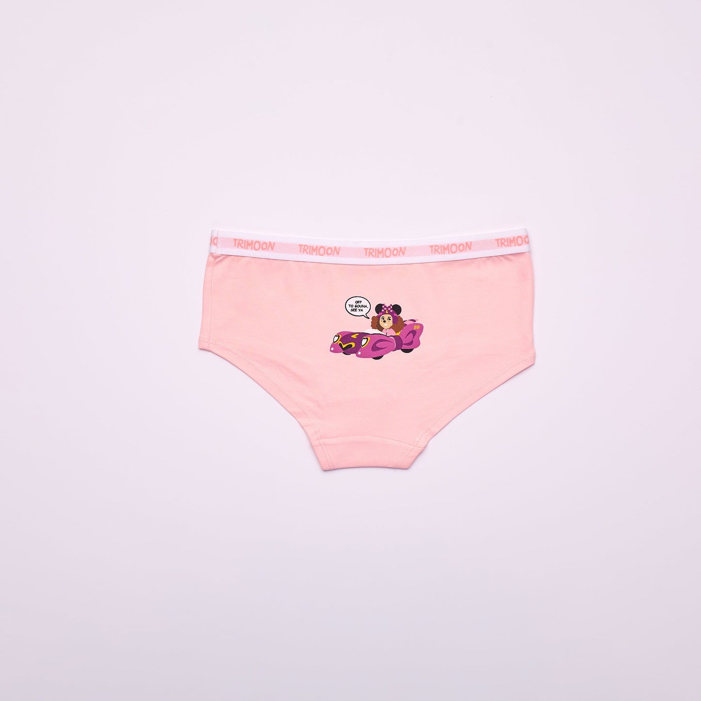 Trimoon Pack of 4 Brand New Hipsters For Girls - Lila on Wheels - mymadstore.com