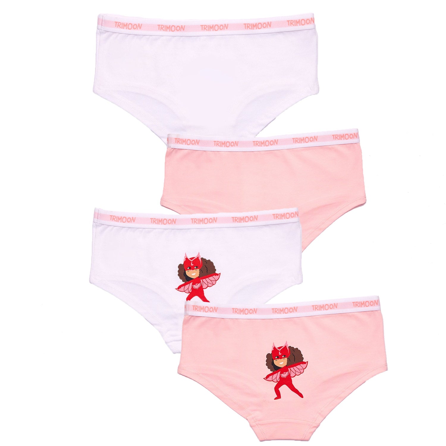 Trimoon Pack of 4 Brand New Hipsters For Girls - Super Lila - mymadstore.com