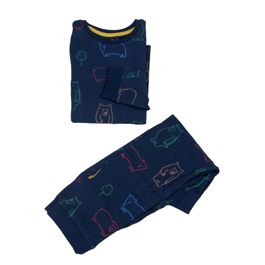 M&S Skinny Fit Pajamas' For Boys
