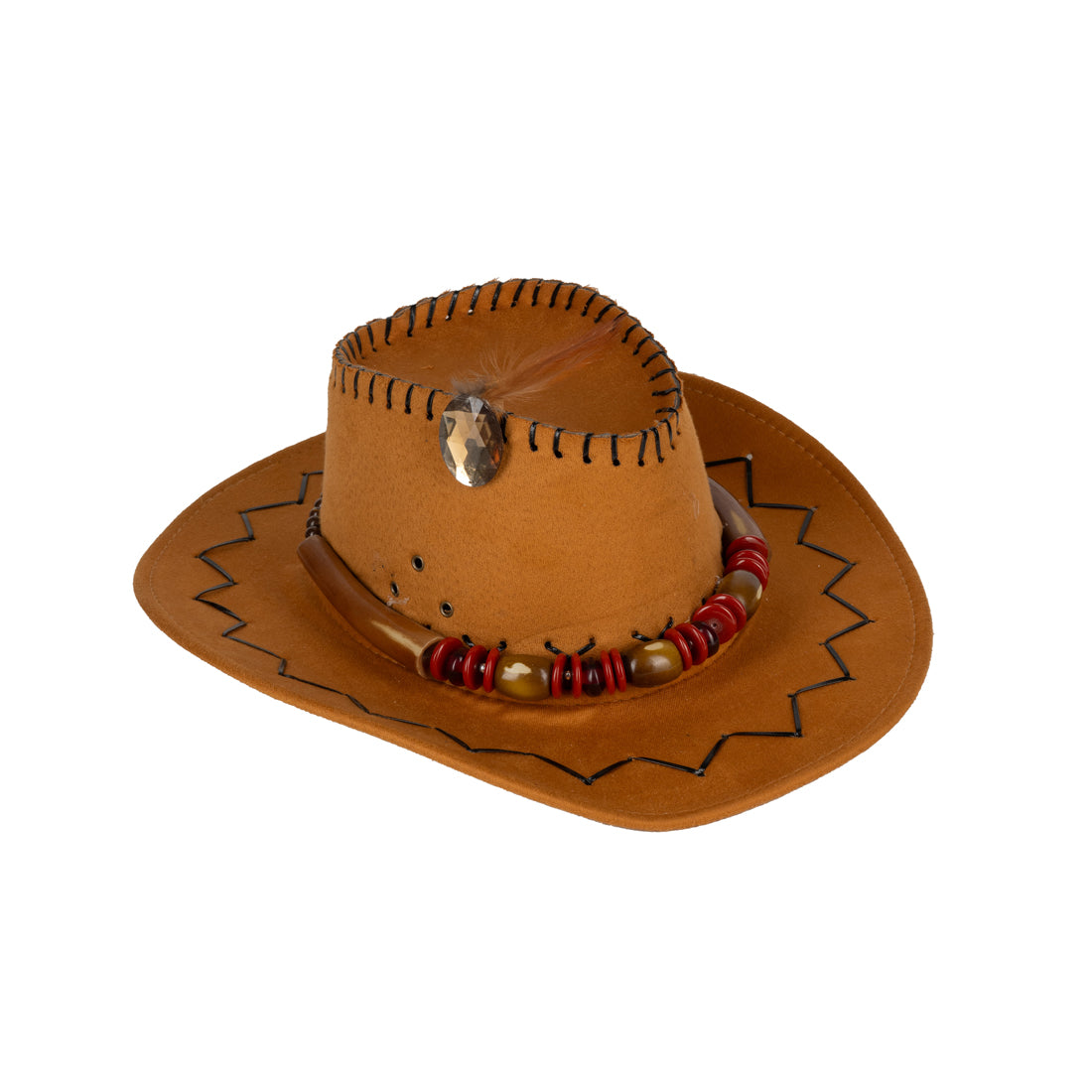 Camel Cowboy Brand New Hat with Accessories