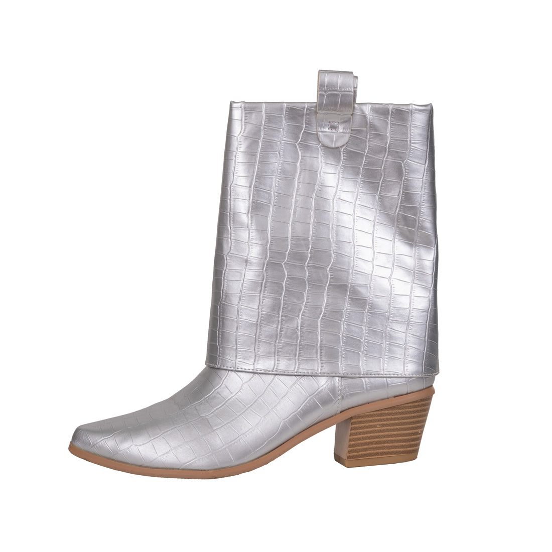Cowboy Silver Boots