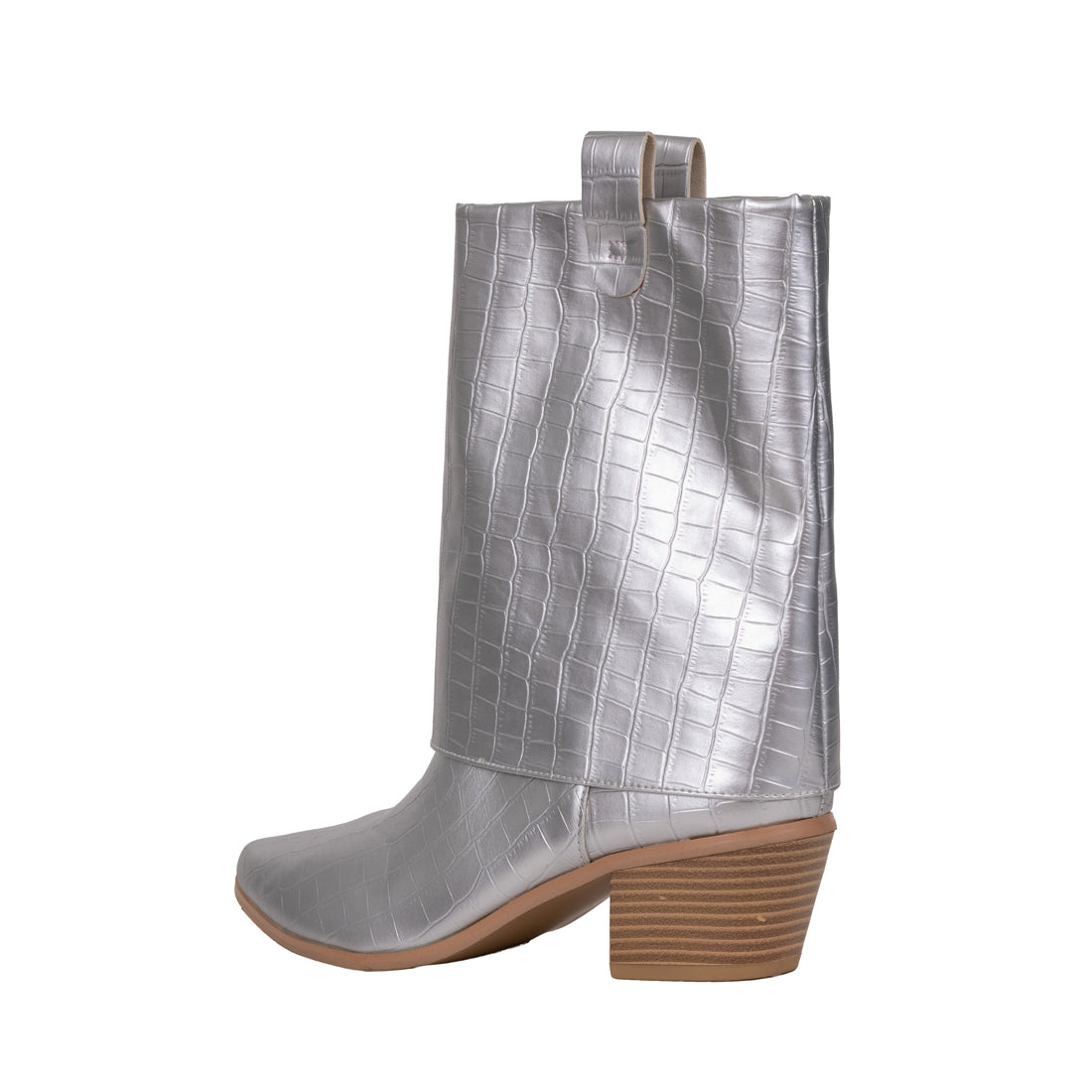 Cowboy Silver Boots