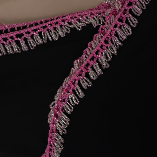 Black X Pink Scarf