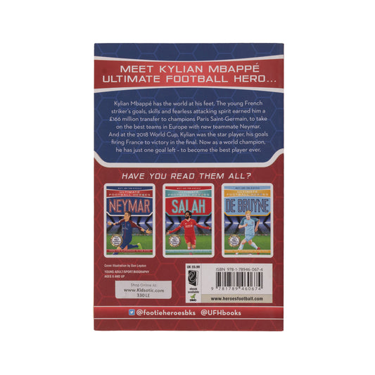 Ultimate Football Heroes Mbappe Book