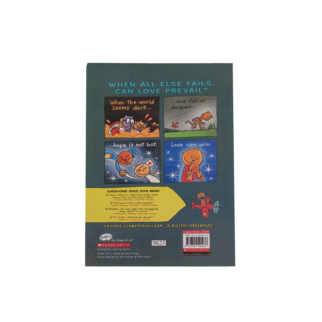 Dog Man Mothering Heights Book