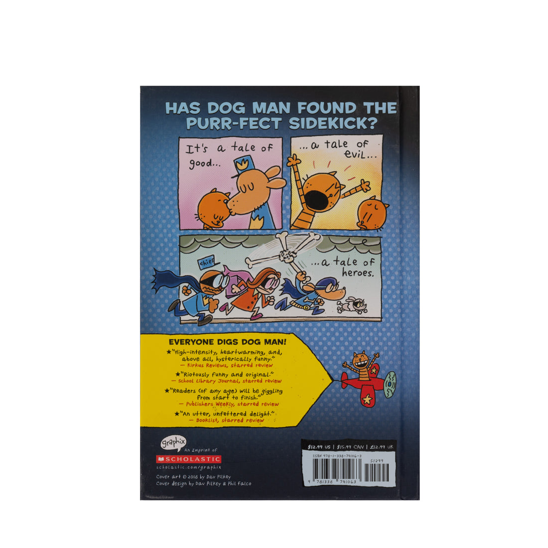 Dog Man And Cat Kid Book