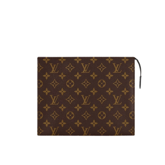 LV Brand New Pouchette Toilette Brown